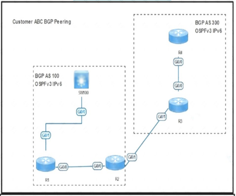 300-410 dumps exhibit