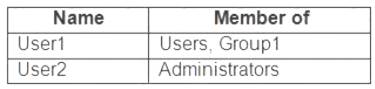 MD-100 dumps exhibit