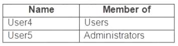 MD-100 dumps exhibit