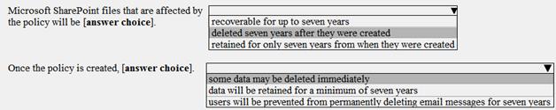 MS-101 dumps exhibit