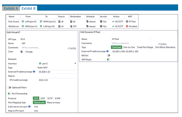 NSE4_FGT-7.2 dumps exhibit