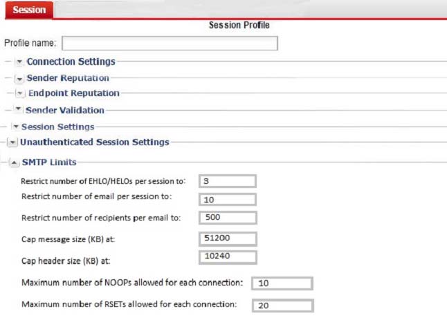 NSE6_FML-6.4 dumps exhibit