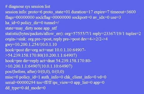 NSE7_EFW-7.0 dumps exhibit